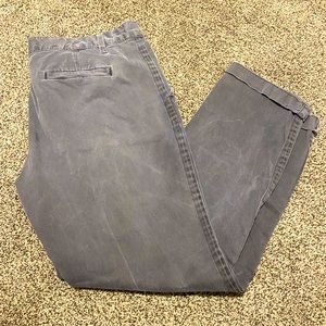 Gap Girlfriend Chino Ankle 12 Charcoal Gray
